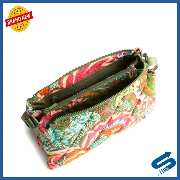 Featherweight Crossbody Bag, 7x11x4, Water-Repellent, 3 Compartments